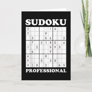 Sudoku Puzzle Game Lover Graphic Kaart