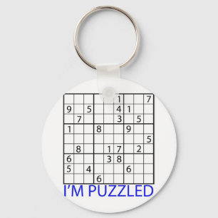 Sudoku Puzzle Sleutelhanger