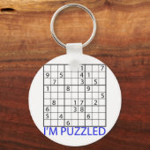 Sudoku Puzzle Sleutelhanger (Voorkant)