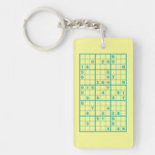 Sudoku Puzzle Sleutelhanger (Voorkant)