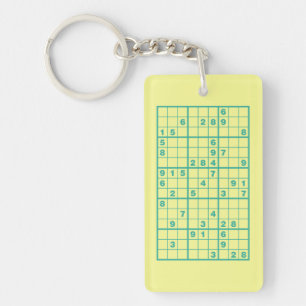 Sudoku Puzzle Sleutelhanger