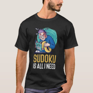 Sudoku Puzzle Sudoku Sudoku solving Sodoku grid 1 T-shirt