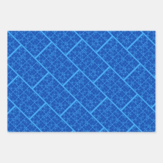 Sudoku Puzzles Inpakpapier Vel (Voorkant 2)