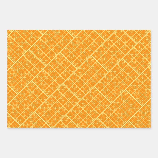 Sudoku Puzzles Inpakpapier Vel (Voorkant)