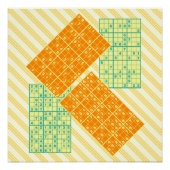 Sudoku Puzzles Perfect Poster (Voorkant)