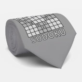 SUDOKU stropdas (Opgerold)