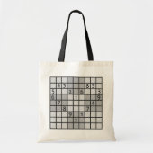 SUDOKU-tassen - kies stijl, kleur Tote Bag (Voorkant)