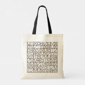 Sudoku Two-Modern Minimalist Geometric Tote Bag (Achterkant)