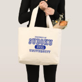 Sudoku University Grote Tote Bag (Voorkant (product))