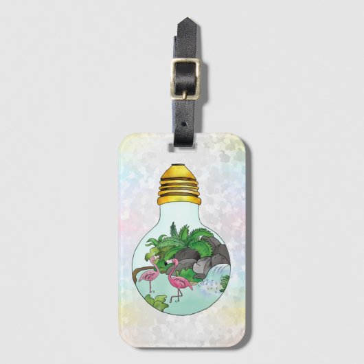 Südsee im Glas Bagagelabel (Voorkant (verticaal))