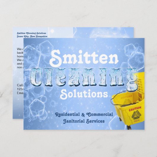 Sudsy Spring Briefkaart (Voorkant / Achterkant)