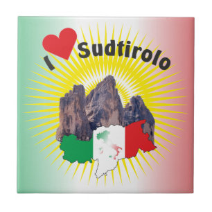 Südtirol - Alto Adige - Italien - Italia Fliese Tegeltje