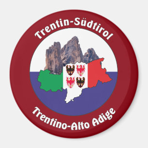 Südtirol - Alto Adige - Italien - Italia Magnete Magneet