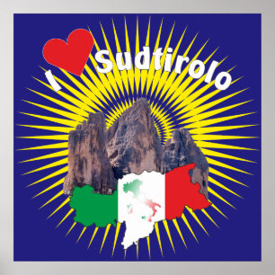 Südtirol - Alto Adige - Italien - Italia Poster