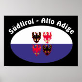 Südtirol – Alto Adige - Italien - Italia Poster (Voorkant)