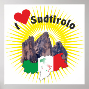 Südtirol - Alto Adige - Italien - Italia Poster