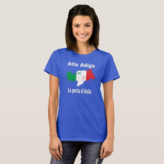 Südtirol – Alto Adige - Italien - Italia T-Shirt (Voorkant volledig)