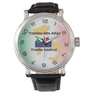Südtirol - Alto Adige - Italien - Italia Uhr Horloge