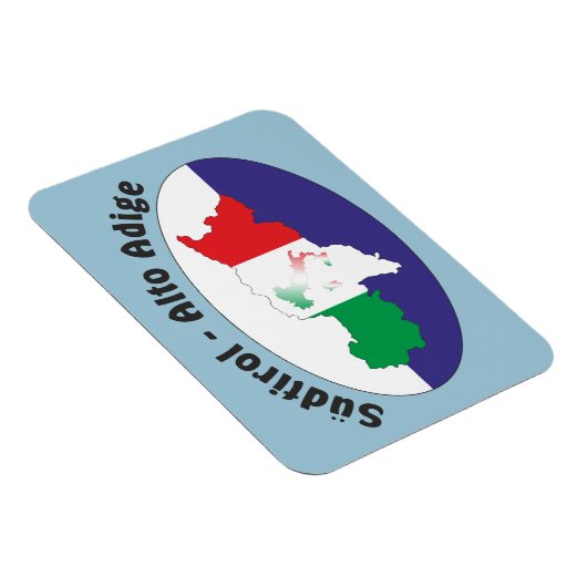 Südtirol - Alto Adige Premium Flexi Magnet Magneet (Rechterzijde)