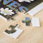 Suðurnes IJsland reisposter Legpuzzel (Zijkant)