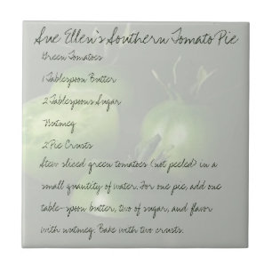 Sue Ellen's Southern Tomato Pie Tegeltje