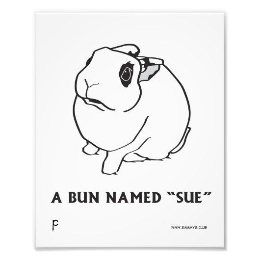 SUE FOTO AFDRUK (Voorkant)