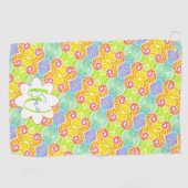 Sue Mosaic Golf Towel Golfhanddoek (Horizontaal)