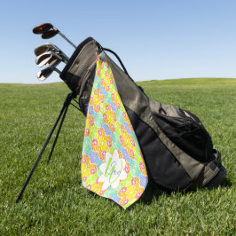 Sue Mosaic Golf Towel Golfhanddoek