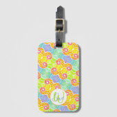Sue Mosaic Luggage Tag Bagagelabel (Voorkant (verticaal))