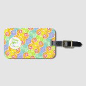 Sue Mosaic Luggage Tag Bagagelabel (Voorkant (horizontaal))