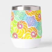Sue Mosaic Wijn Tumbler (Achterkant)