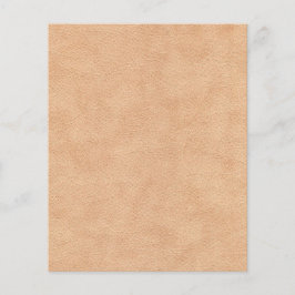 Suede Leather Texture Scrapbook Paper - Tan