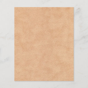 Suede Leather Texture Scrapbook Paper - Tan