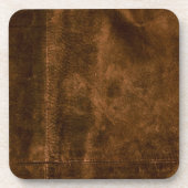 Suede Seam Kijk naar leder Onderzetter (Voorkant)