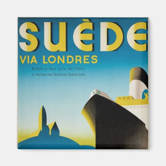 Suede via Lonres Magneet (Voorkant)