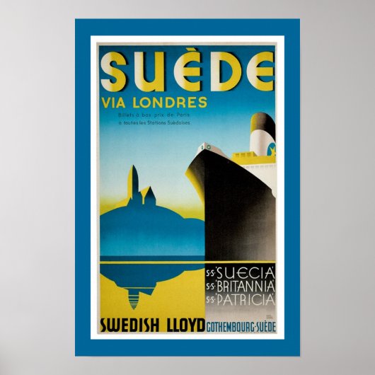 Suede via Lonres Poster (Voorkant)
