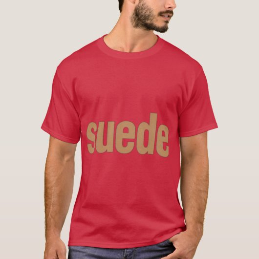 Suède vriendin t-shirt (Voorkant)