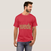 Suède vriendin t-shirt (Voorkant volledig)