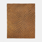 suede with beautiful patternpattern,snake,texture, fleece deken (Voorkant)