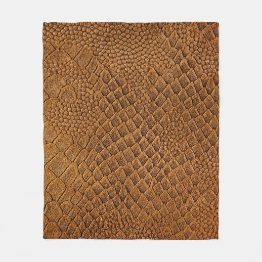 suede with beautiful patternpattern,snake,texture, fleece deken (Voorkant)