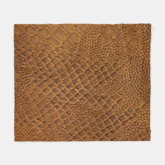 suede with beautiful patternpattern,snake,texture, fleece deken (Voorkant (Horizontaal))