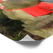 Suehiro Ogami Shrine (Fortuin Kikvors Shrine) Poster (Hoek)