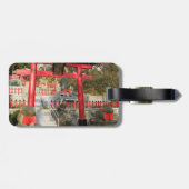 Suehiro Ogami Shrine (Fortune Frog Shrine) Bagagelabel (Achterkant horizontaal)