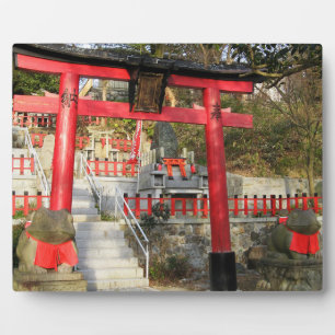Suehiro Ogami Shrine (Fortune Frog Shrine) Fotoplaat