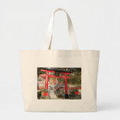 Suehiro Ogami Shrine (Fortune Frog Shrine) Grote Tote Bag (Voorkant)