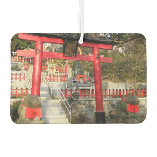 Suehiro Ogami Shrine (Fortune Frog Shrine) Luchtverfrisser (Achterkant)