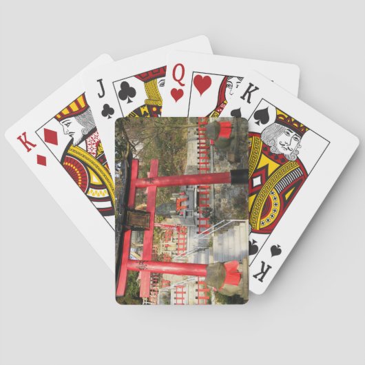 Suehiro Ogami Shrine (Fortune Frog Shrine) Pokerkaarten (Achterkant)