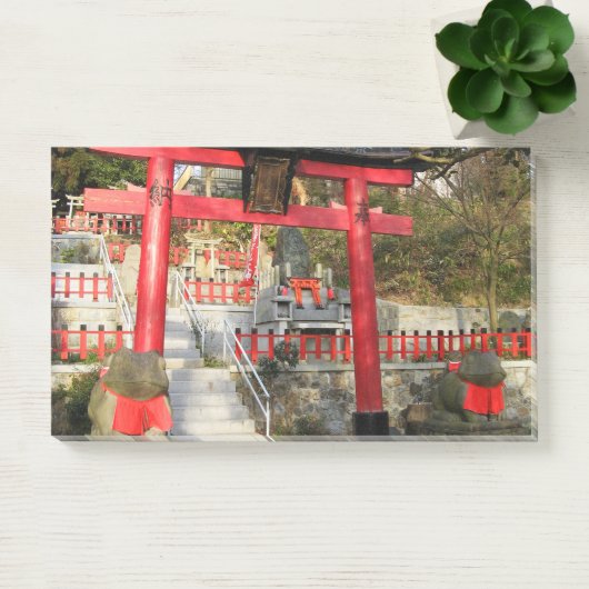 Suehiro Ogami Shrine (Fortune Frog Shrine) Post-it® Notes (Kantoor)
