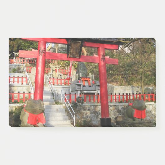 Suehiro Ogami Shrine (Fortune Frog Shrine) Post-it® Notes (Voorkant)