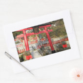 Suehiro Ogami Shrine (Fortune Frog Shrine) Rechthoekige Sticker (Envelop)